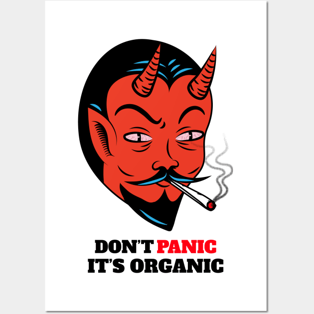 dont panic Wall Art by FUNNY LIFE
